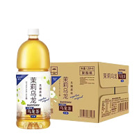 SUNTORY 三得利 无糖茉莉乌龙茶 大瓶茶饮料1.25L*6瓶整箱装 非原装箱