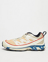 salomon 萨洛蒙 XT-6 Expanse trainers in almond cream and aegean blue