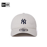 NEW ERA 纽亦华 2024夏季新款MLB男女情侣NY-米白色-NY