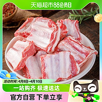 祁连天宝 羊肉新鲜羊排骨羊肋条羊肋排烤羊排清炖羊肉1250g