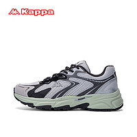 卡帕（Kappa）老爹鞋哈迪尼斯系列女子休闲运动鞋 冷灰/静谧灰/黑 38