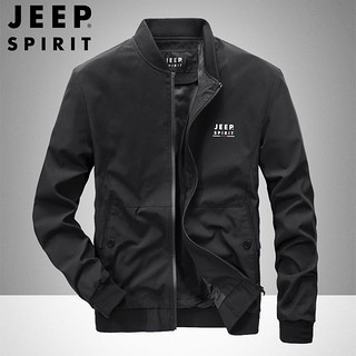 JEEP SPIRIT JEEP吉普夹克男外套春秋季新款休闲韩版棒球服外衣防风上衣外套