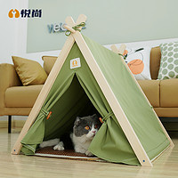 猫帐篷四季通用 宠物狗窝帐篷夏季可拆洗封闭式泰迪 室内猫咪