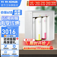 KOHLER 科勒 厨房净饮机可瑞芙家用直饮无桶RO膜反渗透低废水净水器K-80021T 净饮机可瑞芙系列-豪华全家款