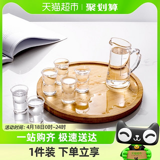 88VIP：blinkmax 丽尊 白酒杯套装家用分酒器小酒杯高档酒盅12只酒具量醒酒器带刻度