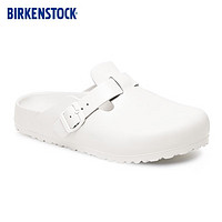 BIRKENSTOCK勃肯软木拖鞋时尚轻便男女同款包头拖鞋EVA-BOSTON系列 白色窄版127133 45