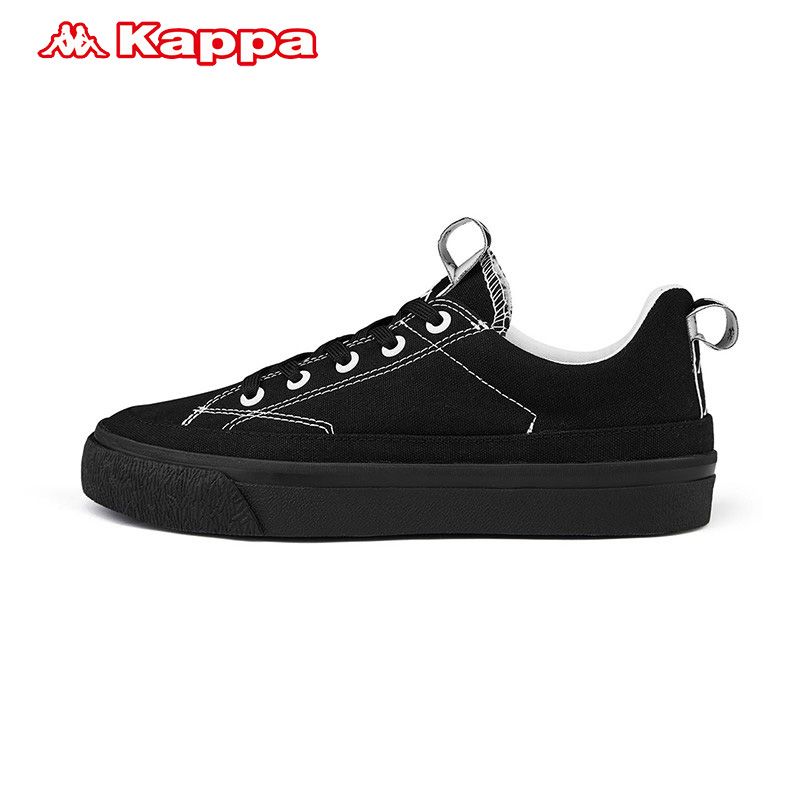 Kappa 卡帕 串标运动板鞋低帮帆布小白鞋K0AW5CC45D