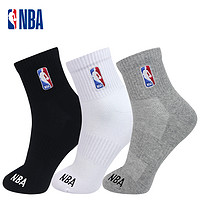 NBA 袜子男士春夏网眼透气中筒抗菌防臭吸汗大码运动袜跑步篮球袜