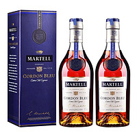 百亿补贴：MARTELL 马爹利 蓝带干邑白兰地350ml 多规格单瓶/双瓶