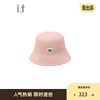 :CHOCOOLATE it 女款平顶渔夫帽青春时尚盆帽0943BWL PKL/粉红色 F