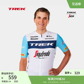 TREK 崔克 Santini Trek-Segafredo女式车队版速干透气短袖骑行服