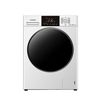 以旧换新、PLUS会员：Panasonic 松下 小白盒系列 XQG100-81TD3 滚筒洗衣机 洗烘一体1.1洗净比