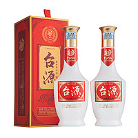 茅台（MOUTAI）贵州茅台集团 台源 53度 酱香型白酒 500ml*2瓶 双瓶装（含礼袋）