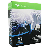 百亿补贴：SEAGATE 希捷 酷鹰SkyHawk 3.5英寸监控硬盘 SATA3安防监控录像机械硬盘 4T 酷鹰监控级硬盘