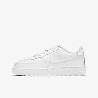 NIKE 耐克 兒童系列 低幫 Nike Air Force 1 LE (GS) 純白 DH2920-111