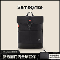 Samsonite 新秀丽 双肩包男女大容量通勤旅行书包男士背包新款HD4