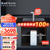 沁园（TRULIVA）触控屏 小白鲸PRO大通量1000G 二件套装 净水器UR-S51098+智能自动冲洗前置过滤器P-O7712