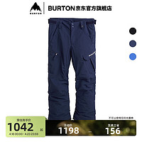 BURTON 伯頓 官方男童Exile Cargo滑雪褲運動褲115891 11589106401 L