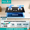 Hisense 海信 燃气灶天然气灶家用5.2KW大火力猛火台嵌两用煤气灶官方DB31