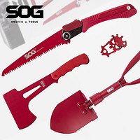 SOG 索格 戶外工具套裝工兵鏟子戰斧頭手工鋸子EDC多功能工具組合