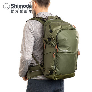 Shimoda 摄影包双肩相机包专业户外旅行微单包翼铂explorev2e30/25