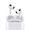 Apple 苹果 AirPods (第三代) 配Lighting闪电充电盒 蓝牙耳机 适用iPhone/iPad/Watch