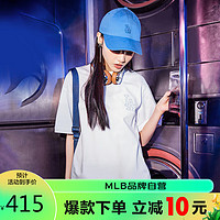 MLB 男女情侣时尚运动T恤大LOGO百搭休闲短袖3ATSB0343-07WHS-M