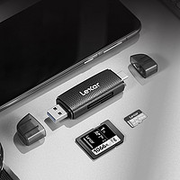 Lexar 雷克沙 USB3.2雙接口讀卡器 TF/SD二合一  標配（A+C雙接口）