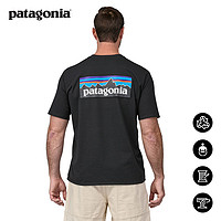 巴塔哥尼亚 经典混纺短袖T恤 P-6 Logo 38504 patagonia