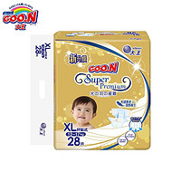 GOO.N 大王 光羽  纸尿裤 XL28片 (12-17kg)  NB/S/M/L尺码可选