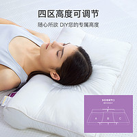SUPRELLE 舒飄兒護頸枕助睡眠枕頭防螨分區枕芯頸椎枕拉鏈軟管纖維