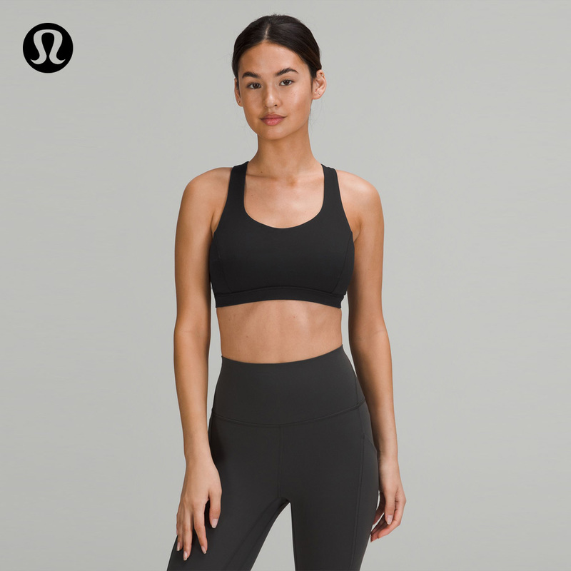 lululemon 丨Free to Be Serene 女士运动内衣 LW2D87A 黑色 S