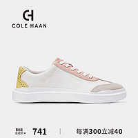 COLE HAAN 歌涵 colehaan/歌涵 女鞋休闲鞋 春季新款舒适透气运动鞋女W27815 白色-W27815 36