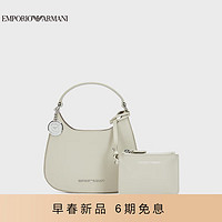 阿玛尼EMPORIO ARMANI24早春EA女士中号hobo型子母斜挎包