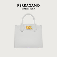 菲拉格慕（Ferragamo）【】女士白色手袋（小号） 0763261