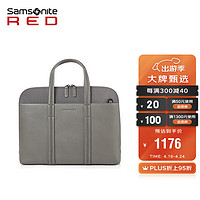 Samsonite 新秀丽 男士公文包商务手提单肩包15.6英寸电脑包QU5*38003深灰色