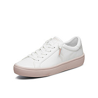 百億補貼：SKECHERS 斯凱奇 Goldie 2.0 女子運動板鞋 74134/WPK 白色/粉色