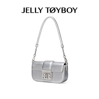 88VIP：JellyToyboy 口琴包.2024年夏季银色包女金属腋下包高级小包小众原创斜挎包