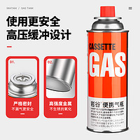 88VIP：Iwatani 巖谷 氣罐便攜卡式爐防爆氣罐液化丁烷瓦斯氣瓶250克*6罐