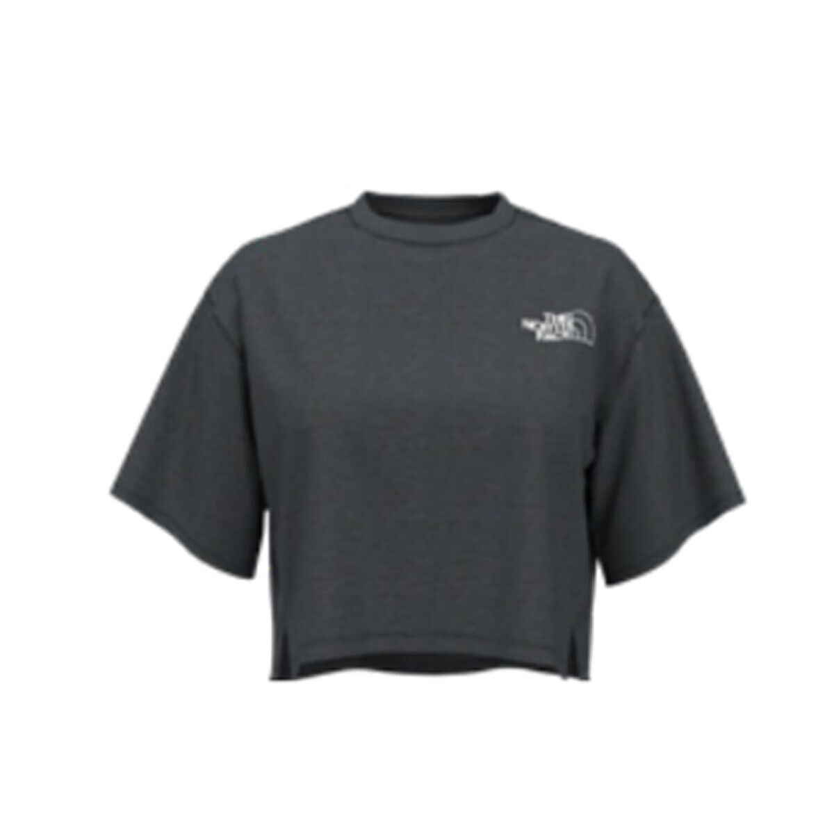 The North Face北面短袖T恤女户外舒适短款T恤5K1H 黑色/JK3 XL