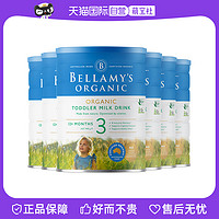 88VIP：BELLAMY'S 贝拉米 经典系列 有机婴儿奶粉 澳版 900g*6罐