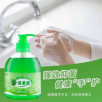 睿渍 大瓶洗手液500ml 芦荟滋养2瓶装+送2泵头