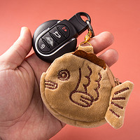 Summoning 丑丑鱼创意手腕包迷你零钱包证件包随身便携钥匙包耳机证件硬币包