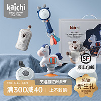 Kaichi 凯驰玩具 凯驰新生婴儿安抚礼盒01岁宝宝手摇铃玩偶玩具高端用品礼物