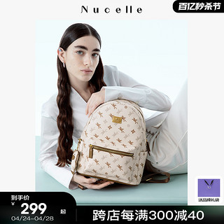 NUCELLE 纽芝兰 NU纽芝兰包包2024新款时尚轻便背包大学生书包高级感大容量双肩包