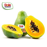 Dole 都乐 菲律宾进口 非转基因木瓜 单果重350g起*4个