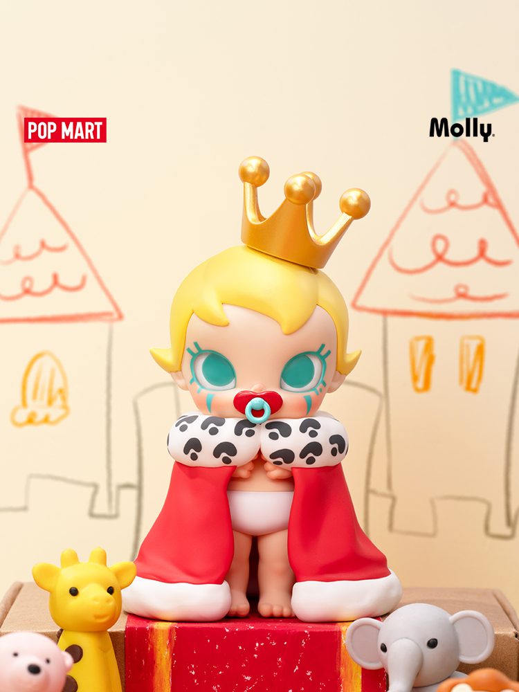 POP MART 泡泡玛特 Baby Molly 当我三岁时系列手办盲盒 单盒