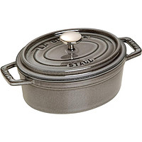 staub 珐宝 搪瓷铸铁锅 灰色15厘米0.6升