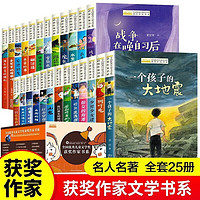 全国优秀儿童文学获作家书系礼盒精装全套共25册 雨街的猫+城市的眼睛+树叶兔+糊涂猪+好汉流浪猫等 中小课外阅读书籍