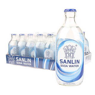 SANLIN 三麟 泰国进口苏打水饮料 335ml 24瓶 1箱